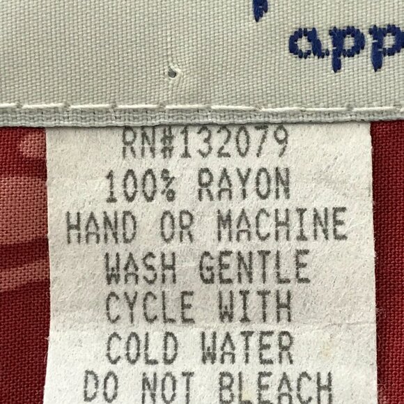 Bishop Street Hawaiian Shirt Men 2XL Red Floral Button Up Pocket Short Sleeve - Picture 11 of 11